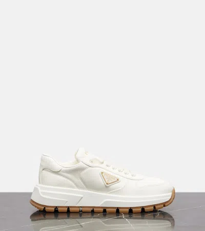 Prada Leather Sneakers