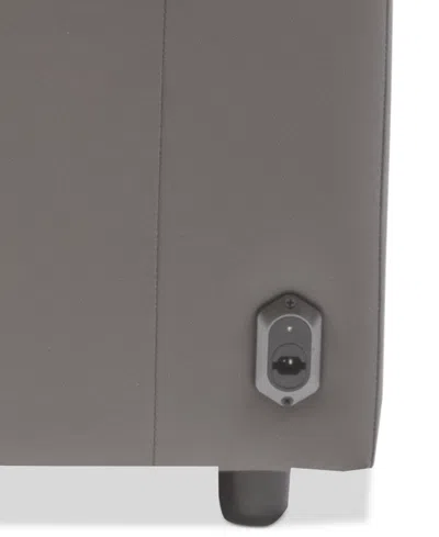 Macy's Thandler 3-pc. Leather Sofa With 2 Power Recliners And 1 Storage Console, Exclusively At