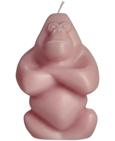 Kosta Boda Gabba Gabba Hey Candle, 9.6 Oz. In Pink