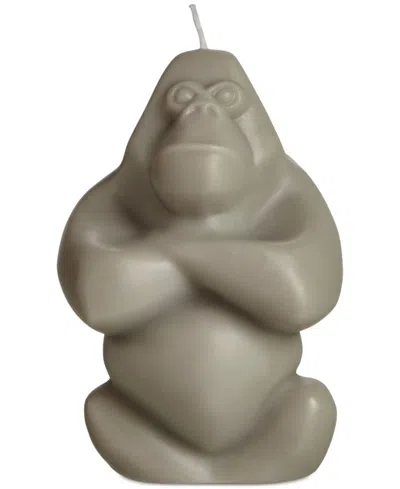 Kosta Boda Gabba Gabba Hey Candle, 9.6 Oz. In Gray