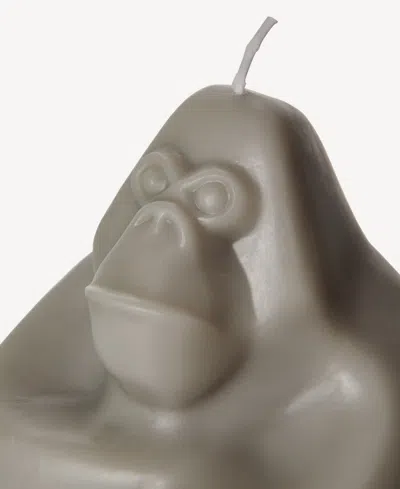 Kosta Boda Gabba Gabba Hey Candle, 9.6 Oz. In Gray