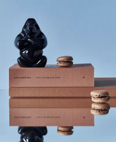 Kosta Boda Gabba Gabba Hey Candle, 9.6 Oz. In Black