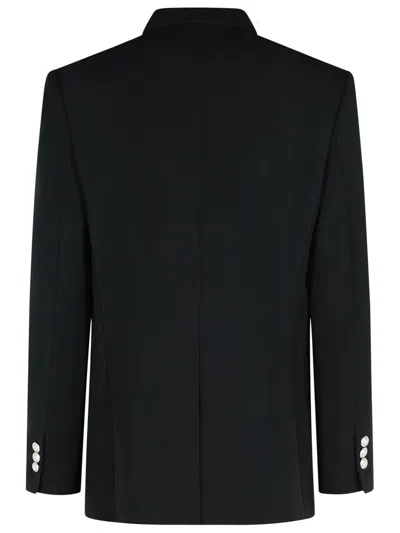 Balmain Black Virgin Wool Blazer