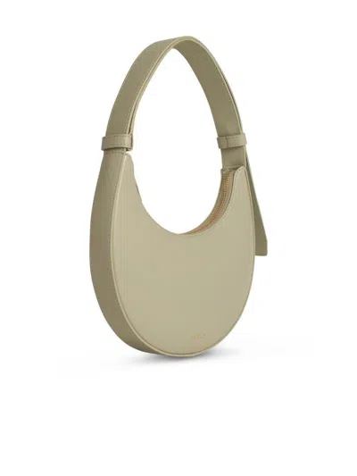 Furla Delizia Mini Bag In Sage Leather In Green