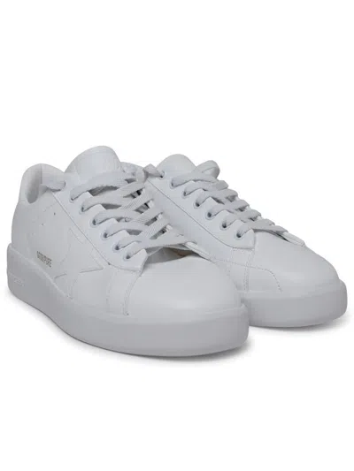 Golden Goose Purestar Sneakers In White Vegan Leather In Multi
