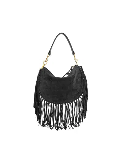 Isabel Marant Soft Fringe Zip Crossbody Bag