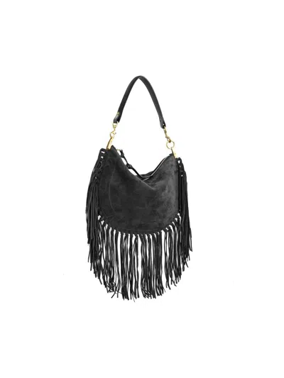 Isabel Marant Soft Fringe Zip Crossbody Bag