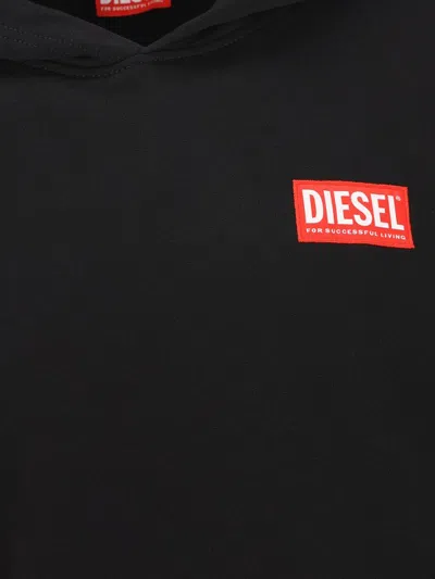 Diesel Oversized Hoodie With Logo Patch