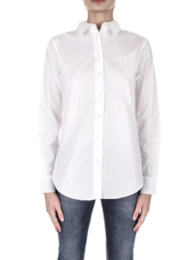 Polo Ralph Lauren Long Sleeve Shirt In White