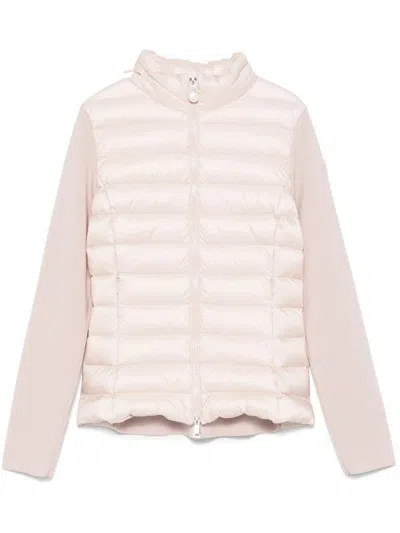 Shop Moncler Padded Wool Zip-up Cardigan