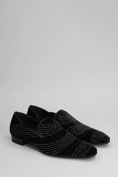 Christian Louboutin Dandy Chick Orlato Velvet Loafers