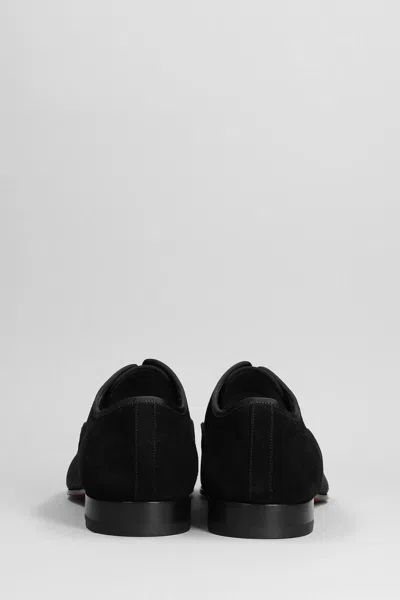 Christian Louboutin Round Head Lacing Business Casual Shoes