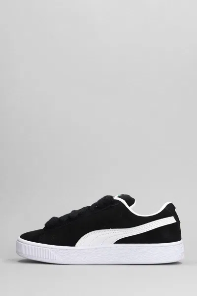 Puma Stamped-logo Suede Platform Sneakers