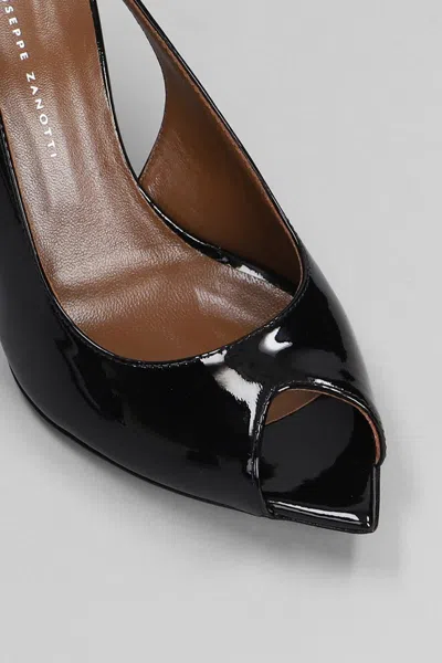 Giuseppe Zanotti Intriigo Pumps In Black Leather