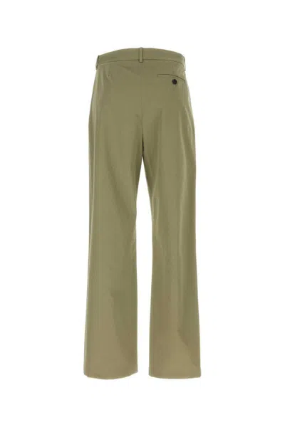 Loewe Buttoned Back Pocket Wide Leg Trousers