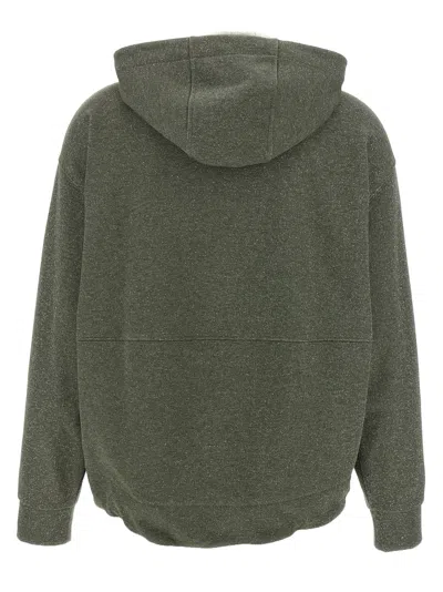 Peserico Sparkle Drawstring Hooded Long Sleeve