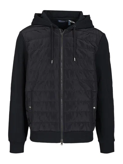 Polo Ralph Lauren Multi-layered Hoodie Jackets Blue In Black