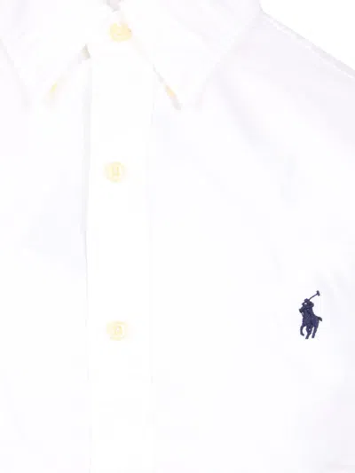 Polo Ralph Lauren Solid White Linen Button-down Shirt