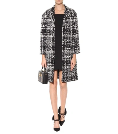 Shop Dolce & Gabbana Wool-blend Tweed Coat