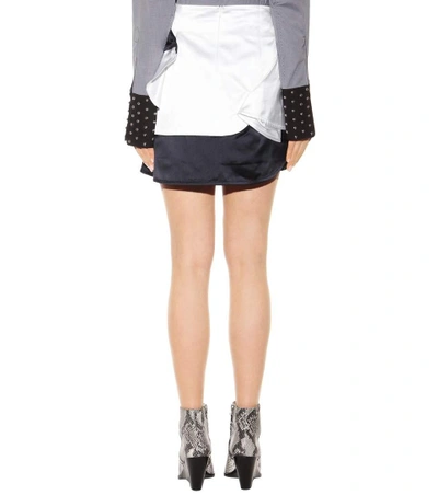 Shop Jw Anderson Silk Miniskirt