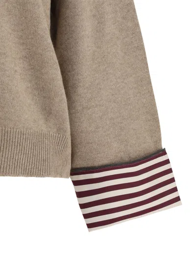 Brunello Cucinelli Cashmere Sweater Monili Detail