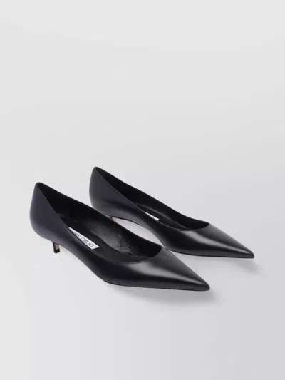 Jimmy Choo Scarpe Con Tacco Amelia In Pelle Nera Donna