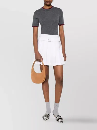 Coperni Suede Top Handle Shoulder Bag In Brown