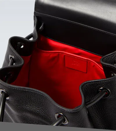 Christian Louboutin Funky Embellished Leather Backpack