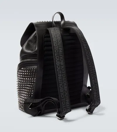 Christian Louboutin Funky Embellished Leather Backpack