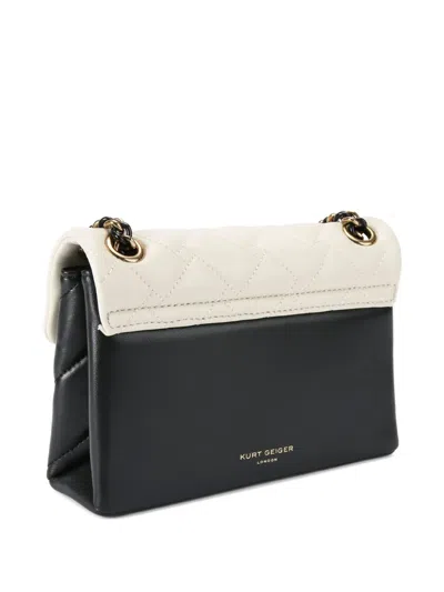 Kurt Geiger London Mini Kensington Leather Convertible Shoulder Bag In Gray