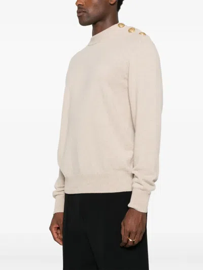 Balmain Buttoned Sweater
