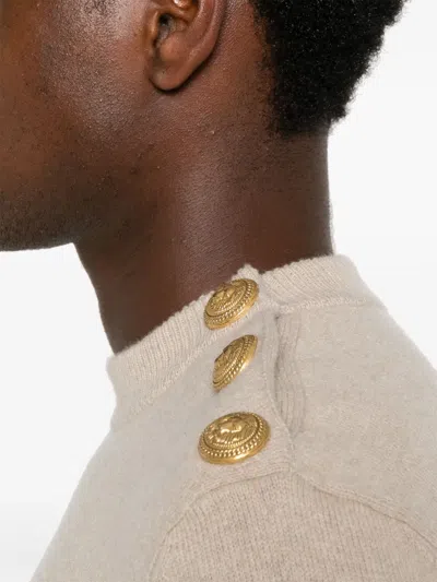 Balmain Buttoned Sweater