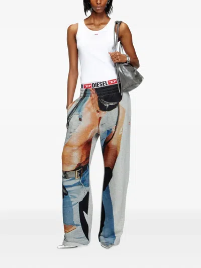 Diesel X Tom Of Finland Foundation Graphic-print Trousers