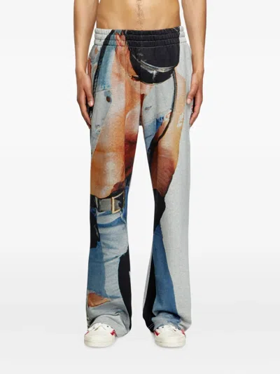Diesel X Tom Of Finland Foundation Graphic-print Trousers