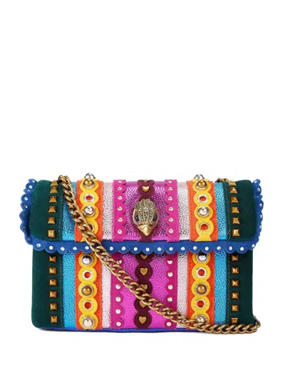 Kurt Geiger Kensington Studs Multicolored Crossbody Bag In Multi
