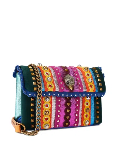 Kurt Geiger Kensington Studs Multicolored Crossbody Bag In Multi