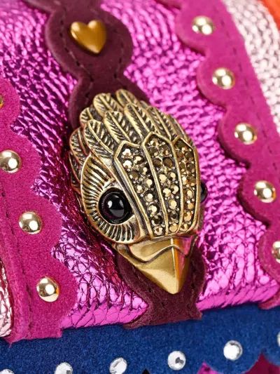 Kurt Geiger Kensington Studs Multicolored Crossbody Bag In Multi