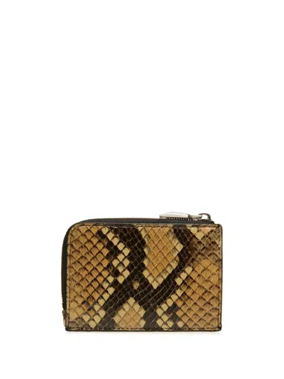Bally Snakeskin-effect Cardholder