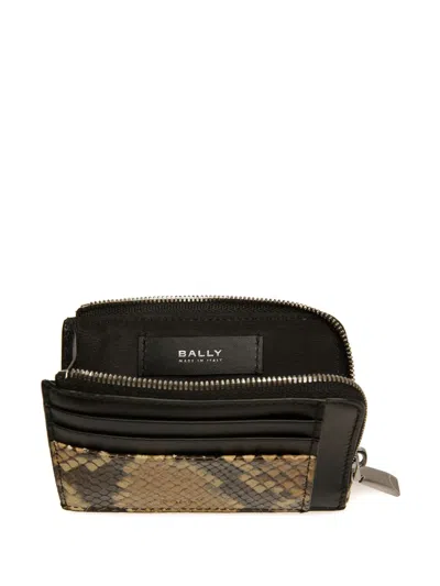 Bally Snakeskin-effect Cardholder