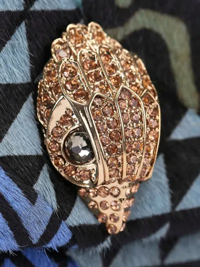 Kurt Geiger London Large Kensington Genuine Calf Hair Convertible Shoulder Bag