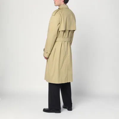 Burberry "highbury" Trench Coat In Green