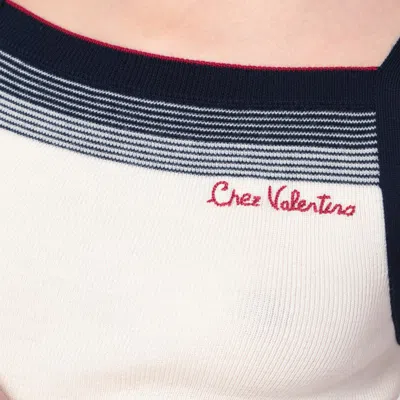 Valentino Wool Tops. In White