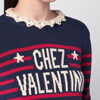 Valentino Women's Cotton Jersey | Size Small | 7b3kc67d9ke Color Bp3 In Multi