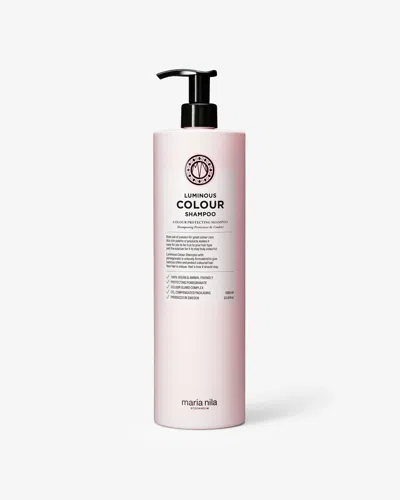 Maria Nila Luminous Colour Shampoo 1000ml / 33.8oz In Pink