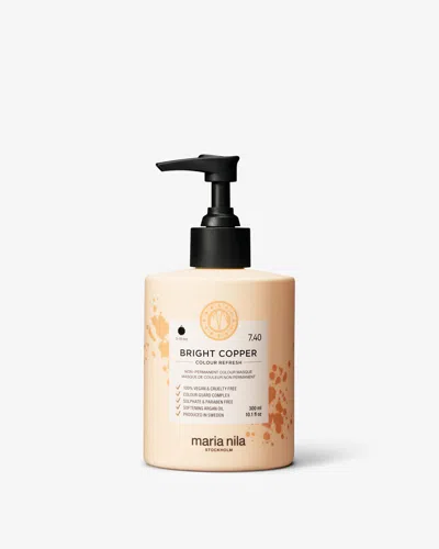 Maria Nila Colour Refresh Bright Copper 300ml / 10.1oz In Orange
