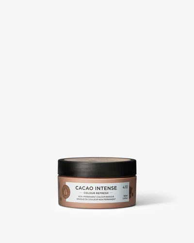 Maria Nila Colour Refresh Cacao Intense 100ml / 3.4oz In Brown