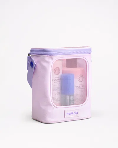 Maria Nila Pure Volume Beauty Bag In Purple