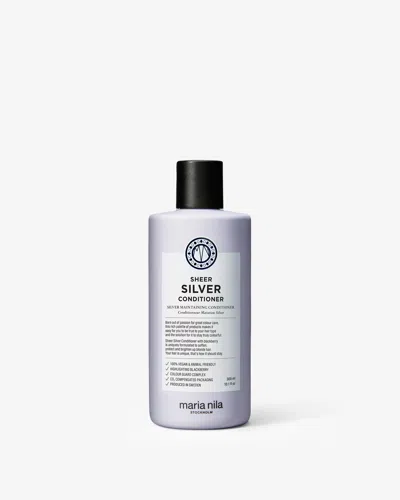 Maria Nila Sheer Silver Conditioner In No Color