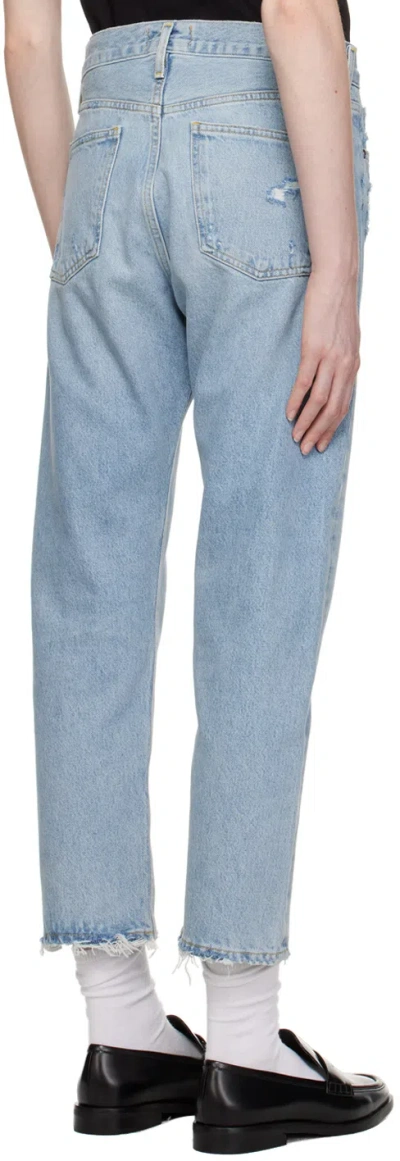 Agolde Riley High Rise Straight Crop Jeans Frequency 26