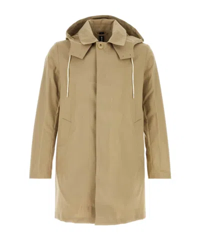 Mackintosh Beige Cotton Cambridge Jacket In Beige O Tan